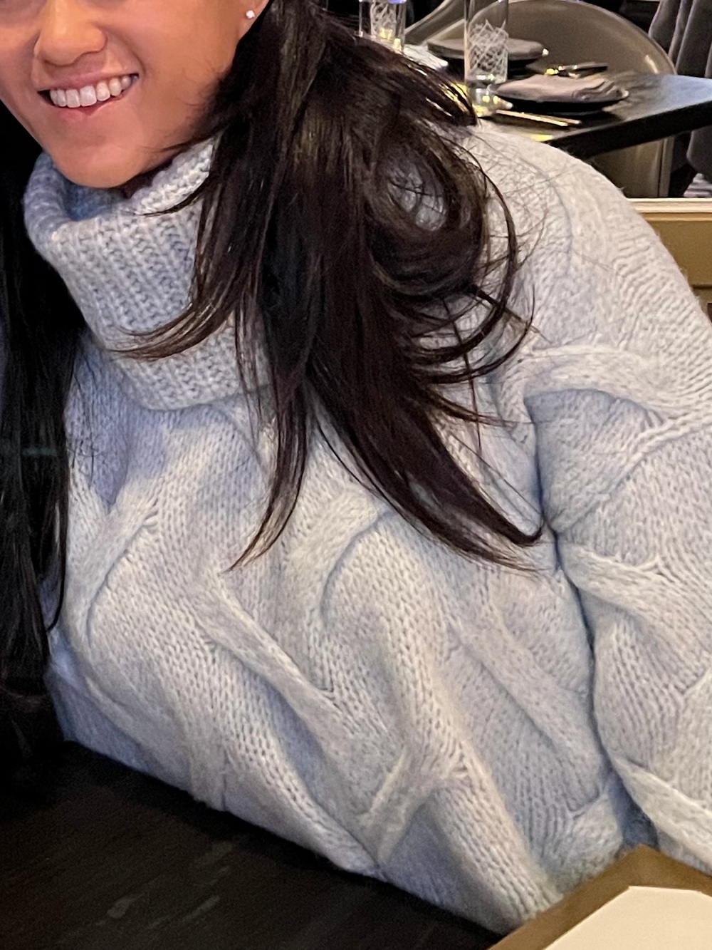 Cozy Cable Knit Turtleneck Sweater
